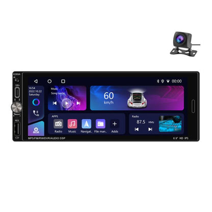 6.9 Inch Horizontal Screen Android 13.0 Car Player Car Center Control Integrated Machine, 2+32G, 2+32G+12 Lights Camera+Mic, 2+32G+AHD Camera+Mic