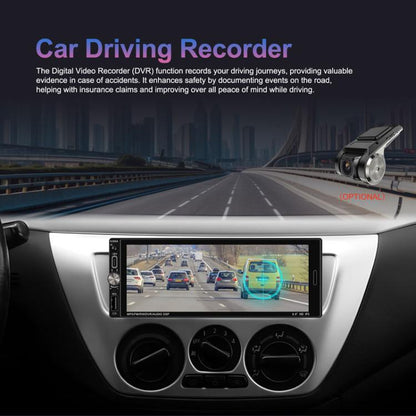 6.9 Inch Horizontal Screen Android 13.0 Car Player Car Center Control Integrated Machine, 2+32G, 2+32G+12 Lights Camera+Mic, 2+32G+AHD Camera+Mic