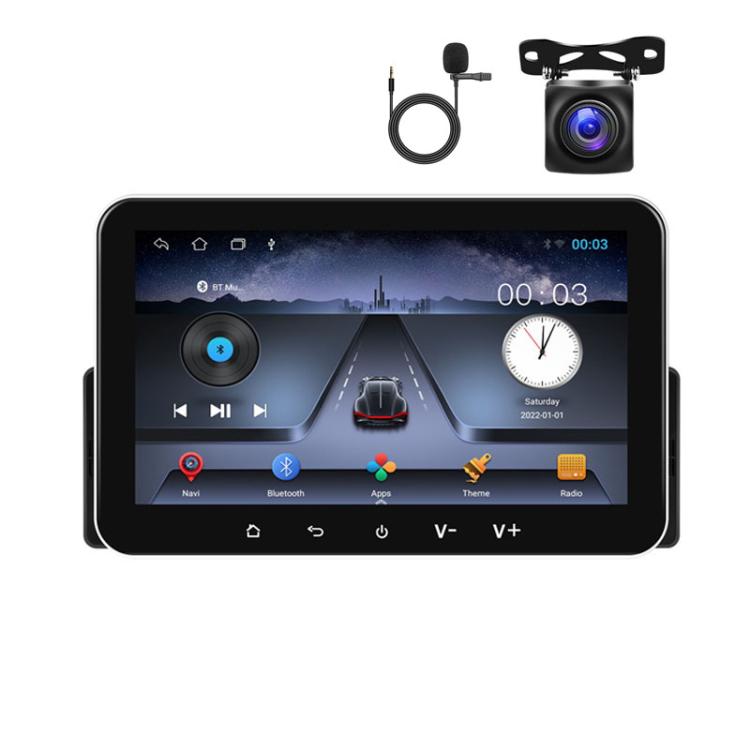 7 inch Horizontal Screen Android 13.0 Single Spindle Universal Car Multimedia Player, Standard, Standard+Camera+Mic