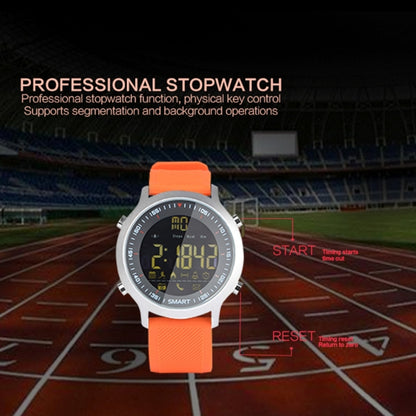 EX18 Smart Sports Watch FSTN Full View Screen Luminous Dial High Tensile TPU Strap, Support Steps Counting / Burned Calory / Calendar Date / Bluetooth 4.0 / Incoming Call Reminder / Low Battery Reminder