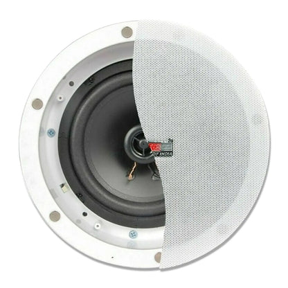 5Core Ceiling Speaker 6.5 Inch In Wall 2 Way Home Audio Mount 60W Sound System