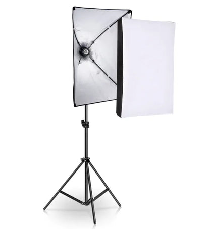 Universal Softbox Lighting Kit – 50x70CM, 2M Tripod, 85W Mushroom Light