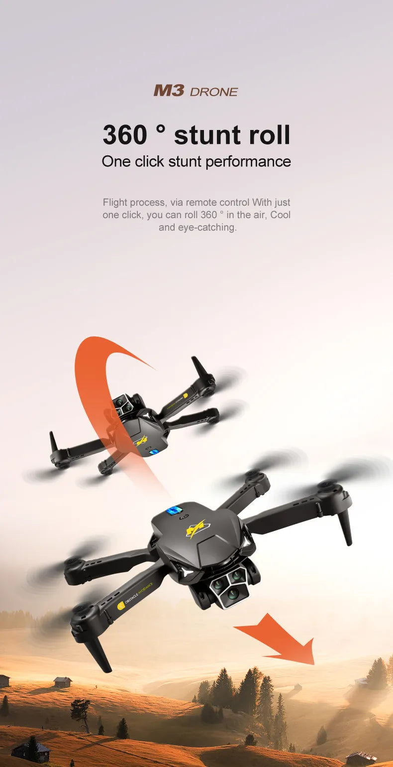 UAV Three Camera HD Drone