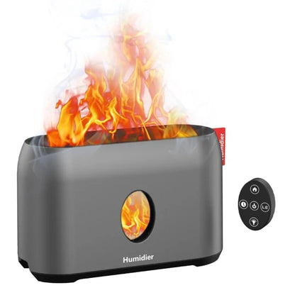 Flame Mist Humidifier with Remote Control